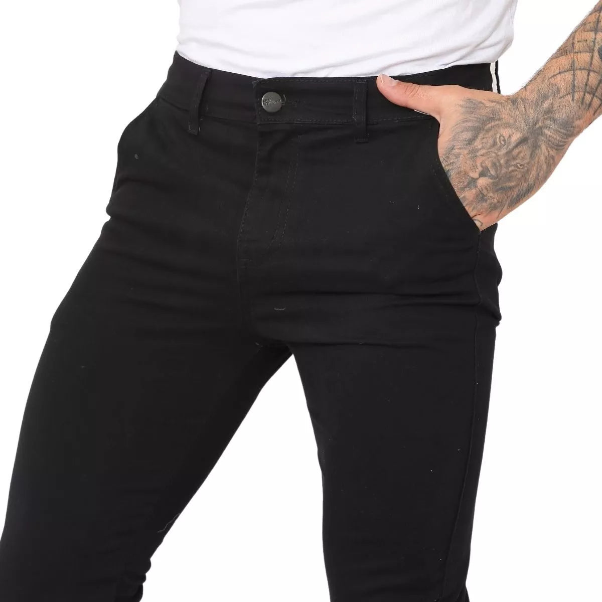 Calça de Sarja Premium – Compre 1 e Leve 2 | Estilo e Conforto em Dobro