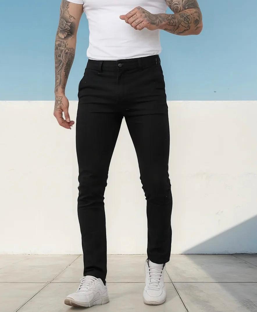 Calça de Sarja Premium – Compre 1 e Leve 2 | Estilo e Conforto em Dobro